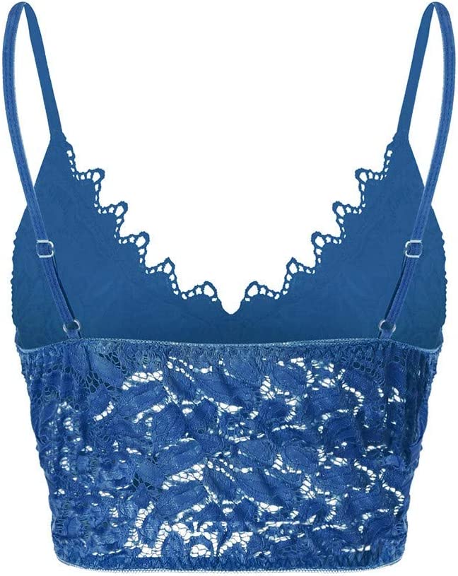Uwodzicielski Koronkowy Braletka Crop Top