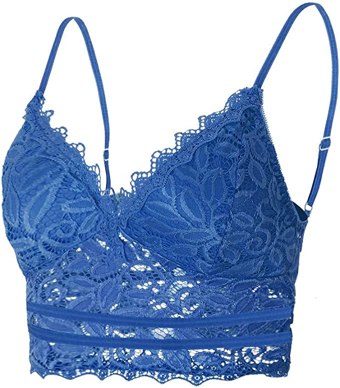 Uwodzicielski Koronkowy Braletka Crop Top